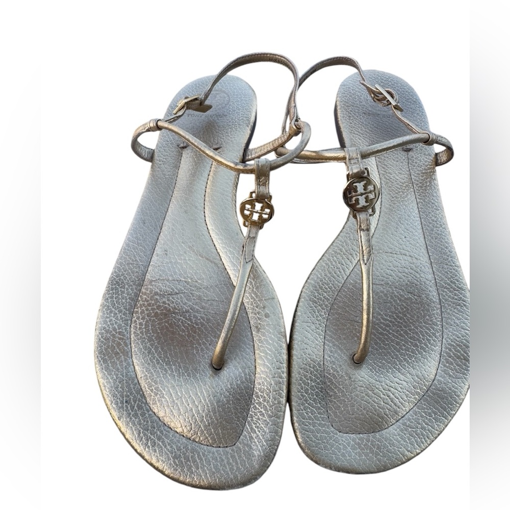 Metallic Sandals tory burch